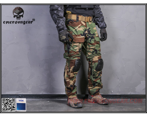 Тактические штаны EmersonGear G3 -Advanced Version 2017 Woodland