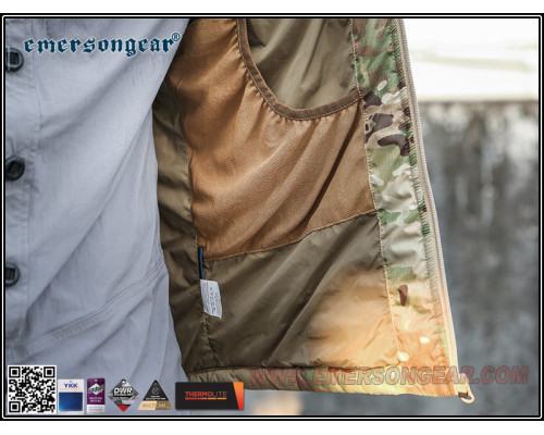 Куртка Clavicular Armor Tactical Warm & Windproof Layer Multicam