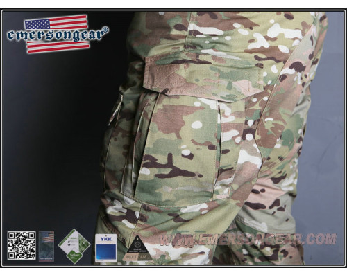 Тактические штаны EmersonGear blue label CP Field Pants Multicam