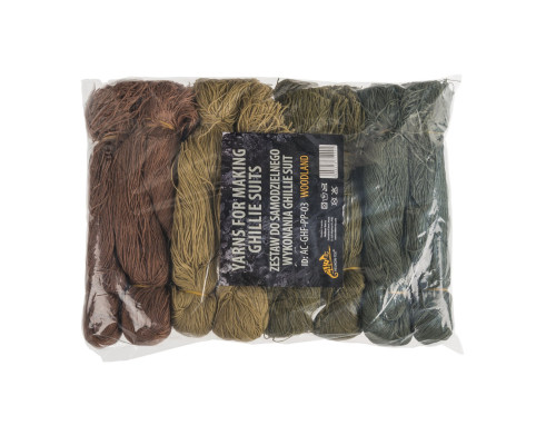 ПРЯЖА ДЛЯ ПЛЕТЕНИЯ МАСКИРОВОЧНЫХ НАКИДОК HELIKON-TEX - US WOODLAND