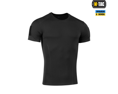 M-TAC ФУТБОЛКА ПОТООТВОДЯЩАЯ ATHLETIC VELCRO BLACK