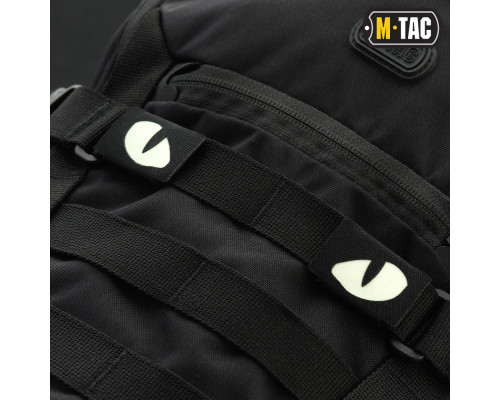 M-TAC НАШИВКА TIGER EYES LASER CUT (ПАРА) BLACK