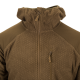 КОФТА ALPHA HOODIE JACKET - GRID FLEECE COYOTE