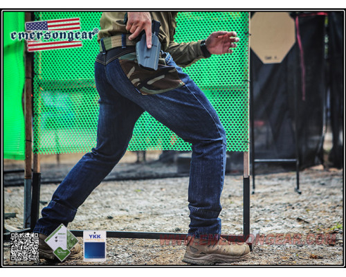 Тактические джинсы Emersongear Bluelabel Tactical Denim Blue