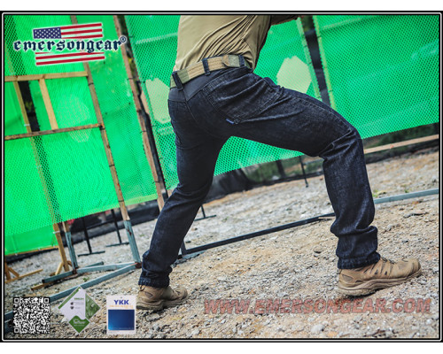 Тактические джинсы Emersongear Bluelabel Tactical Denim Black