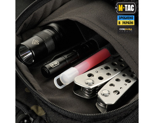 M-TAC СУМКА SLING PISTOL BAG ELITE HEX MULTICAM BLACK/BLACK