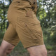 M-TAC ШОРТЫ AGGRESSOR SUMMER FLEX COYOTE