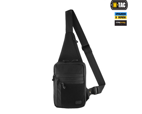 M-TAC СУМКА-КОБУРА НАПЛЕЧНАЯ ELITE GEN.IV С ЛИПУЧКОЙ BLACK