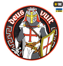 M-TAC НАШИВКА DEUS VULT 3D ПВХ