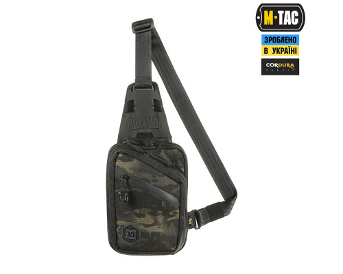 M-TAC СУМКА SLING PISTOL BAG ELITE HEX MULTICAM BLACK/BLACK
