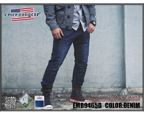 Тактические джинсы Emersongear Bluelabel Tactical Denim Blue